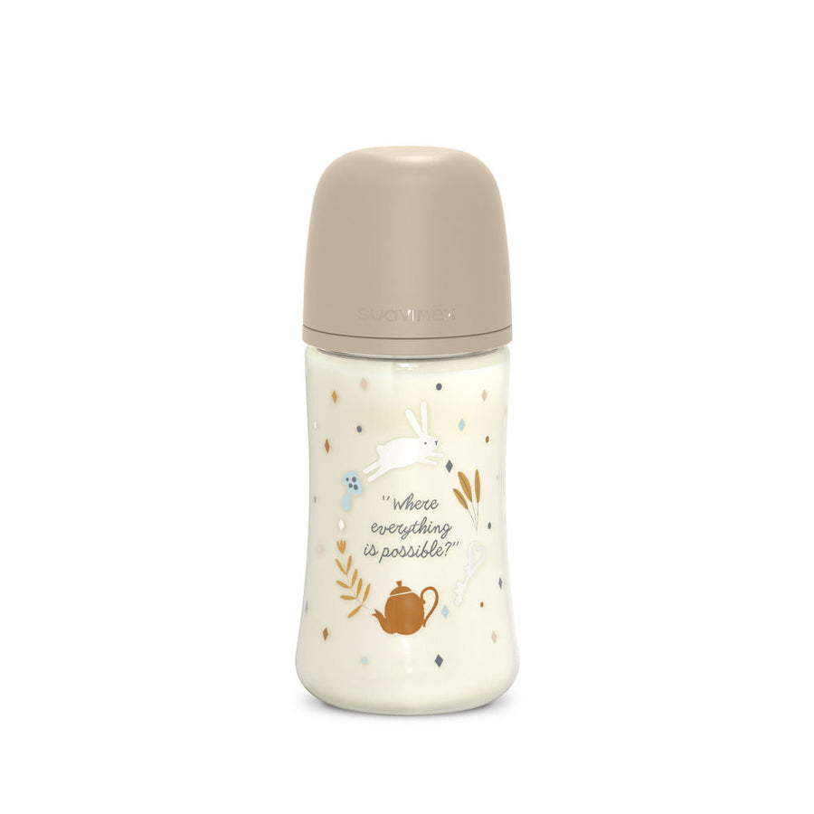 Suavinex Wonderland 270 ml bottle, SX Pro M medium flow, Circle Neutral