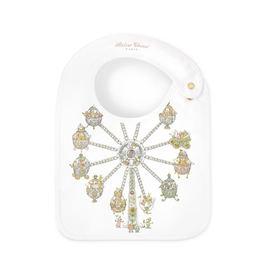 Atelier Satin Bib - Ferris Wheel