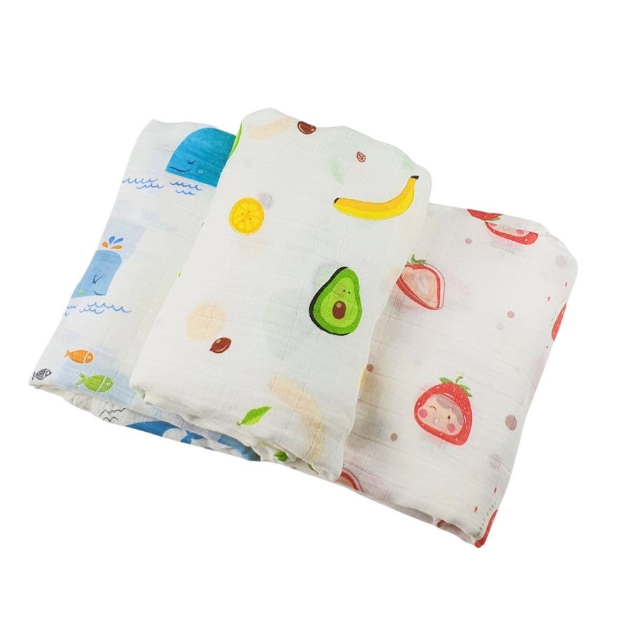Akarana Baby Bamboo Muslin Blanket