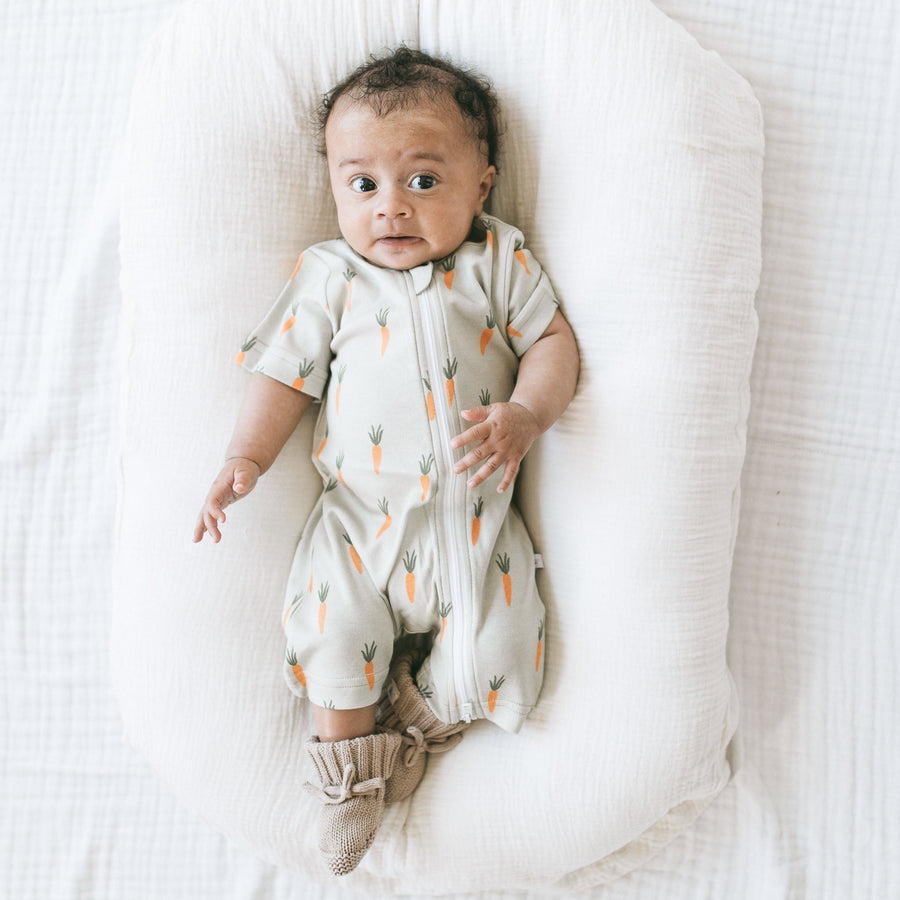 KAYS + KINS Zipsuit - Carrots - 12-18M