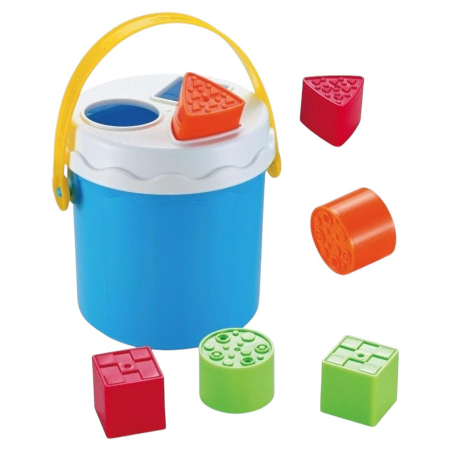 Infunbebe Shape Sorting Bucket with shape blocks