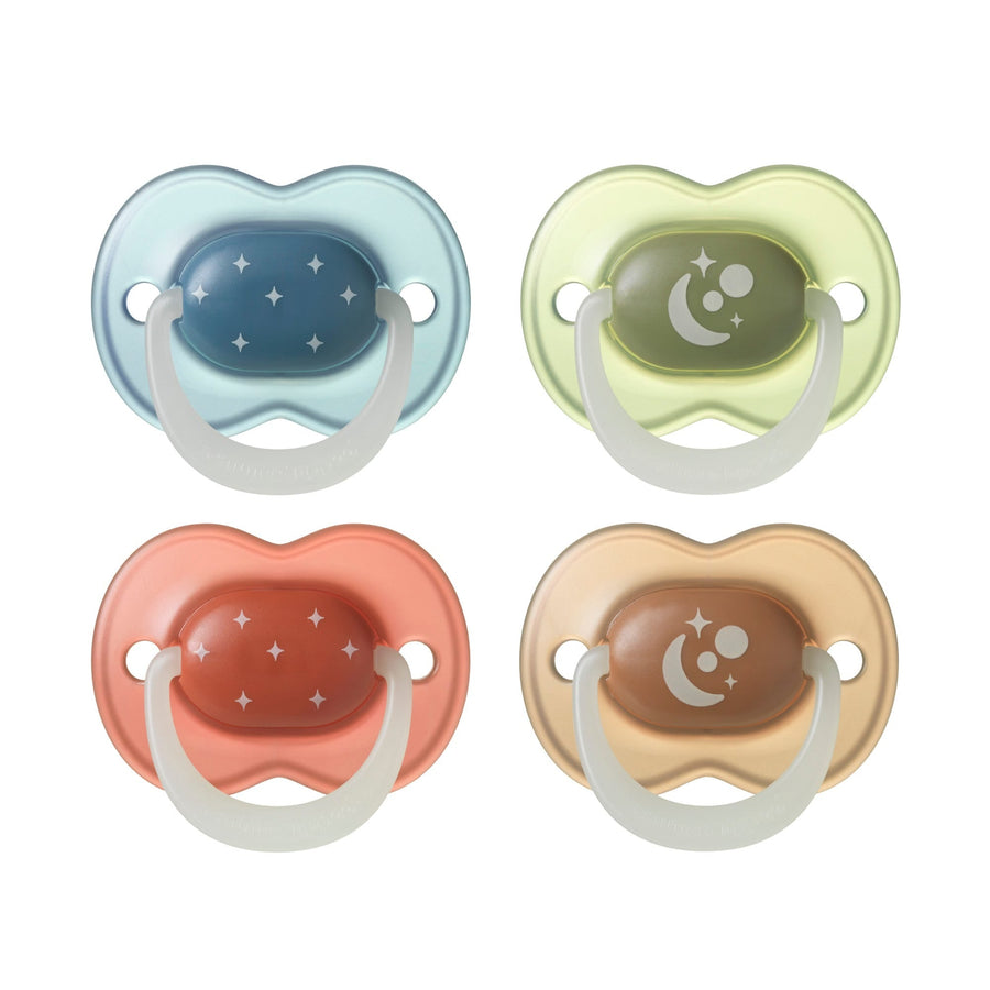 Tommee Tippee NightGlow Soother, 0-6 months, assorted twilight designs