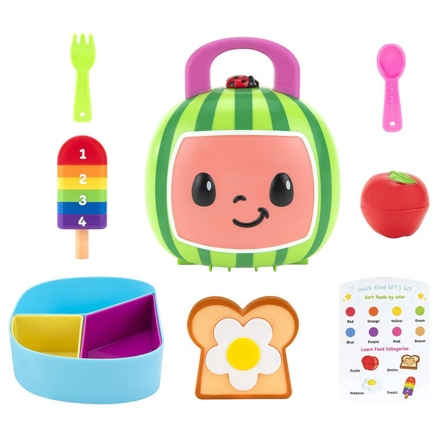 Cocomelon Lunchbox Playset, all pieces