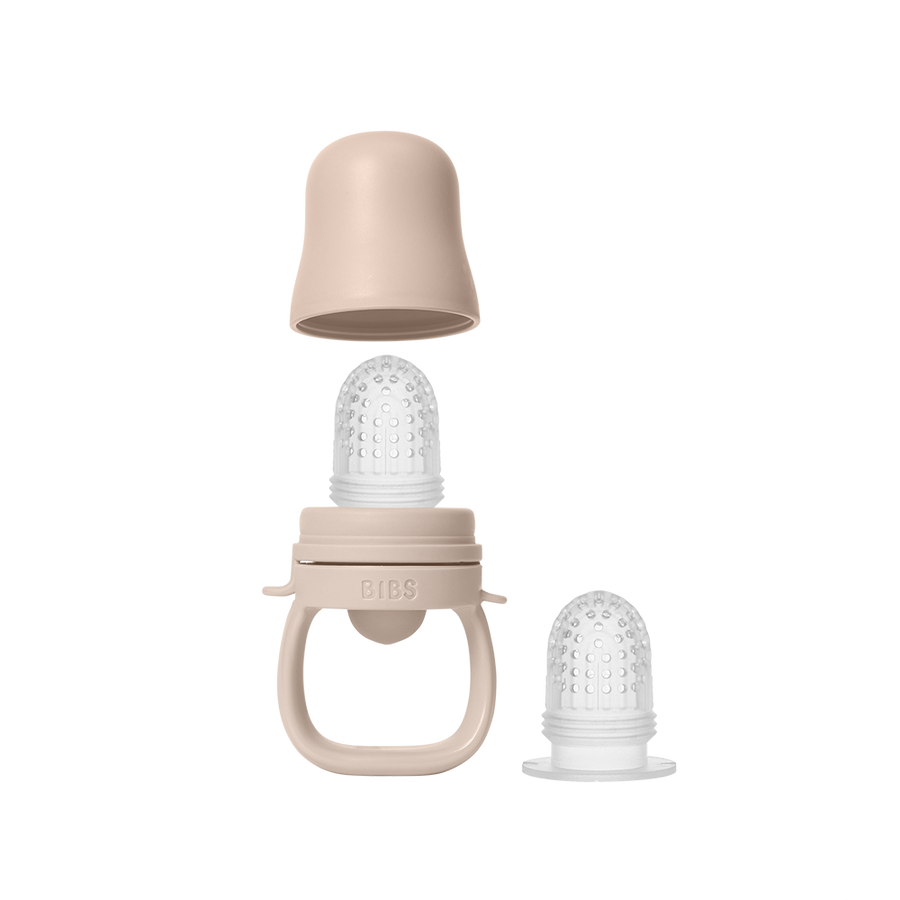 BIBS Baby Feeder Blush with spare teat