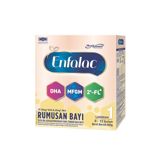 Enfalac Step 1 Infant Formula 500g (0-12 Months)