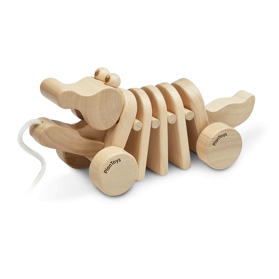 PlanToys Dancing Alligator-Natural
