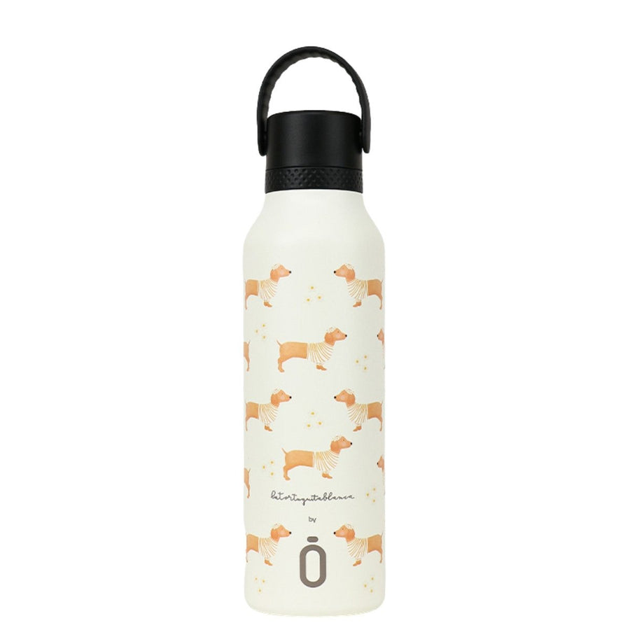 Runbott Ceramic Sport Thermal Bottle 600ml Tortuguita BCA Daisy Teckel
