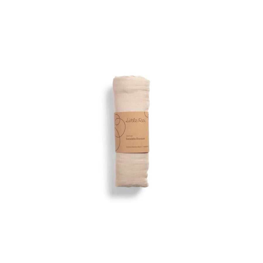Little Rei Bamboo Swaddle Single - Beige 120X120cm
