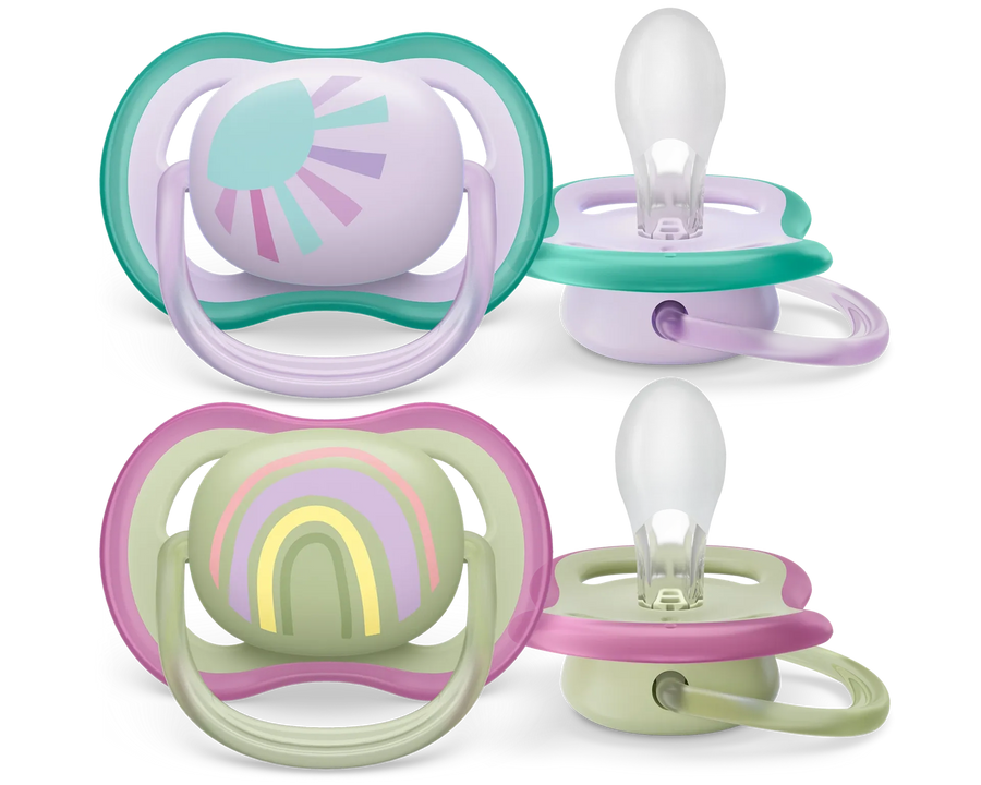 Philips Avent Soother Air 0-6M Girl X2
