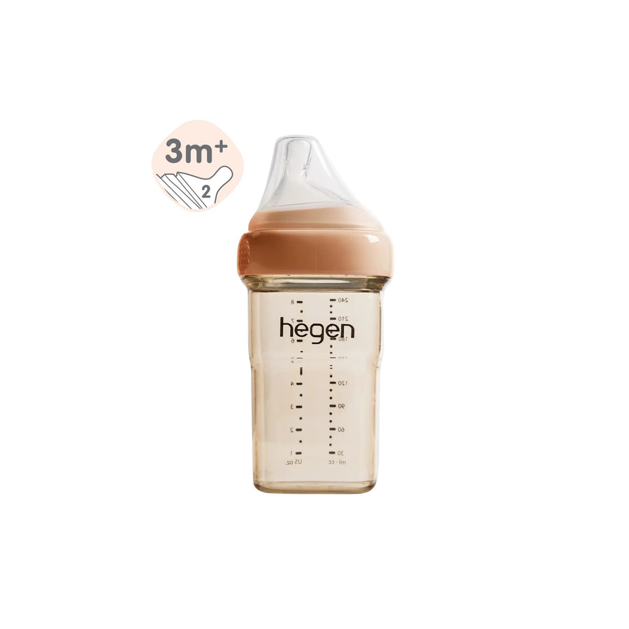 Hegen PCTO™ 240ml/8oz Feeding Bottle PPSU Auburn