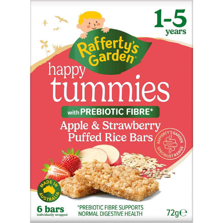 Rafferty's Garden Apple & Strawberry Puffed Rice Bars
