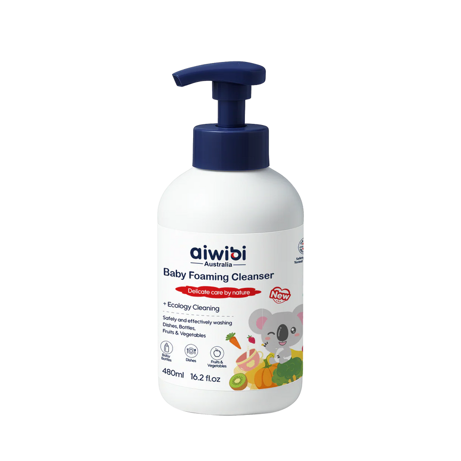 Aiwibi Baby Natural Plant Based Foaming Cleanser (480ml x 1 Unit)