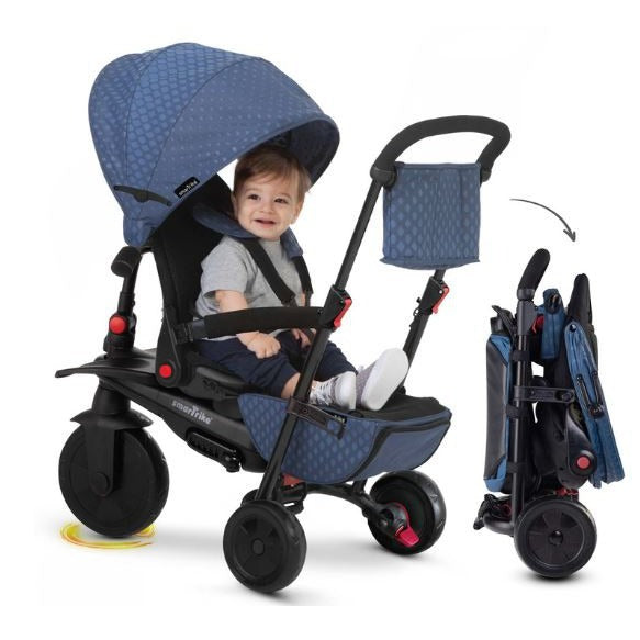 SmarTrike SmartFold 8 in 1 Trike 700 (Blue)