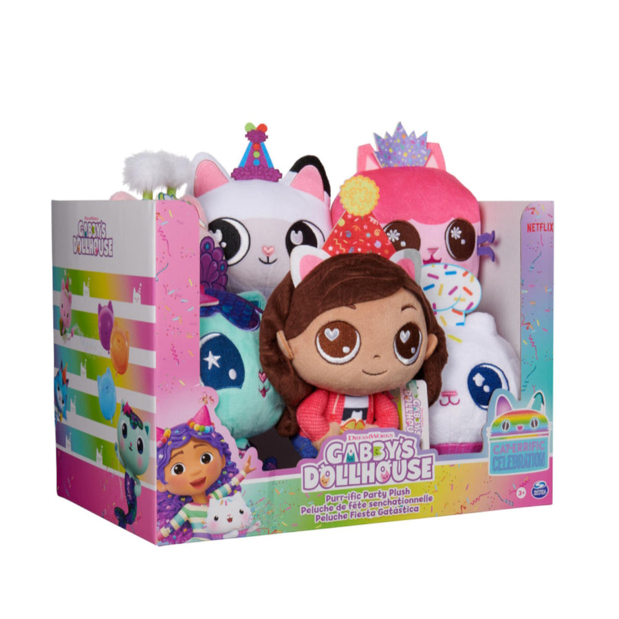 Gabby's Dollhouse Basic Plush Celebration Assorted