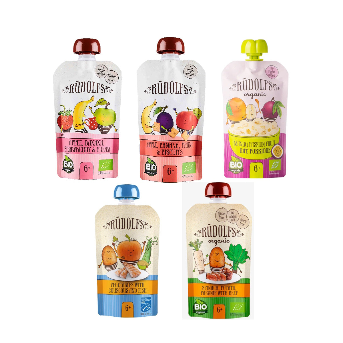 Rudolfs Organic Puree (6m+) –