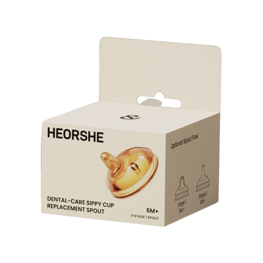 HEORSHE Dental-Care Sippy Cup Replacement Spout 6M+ with retail box