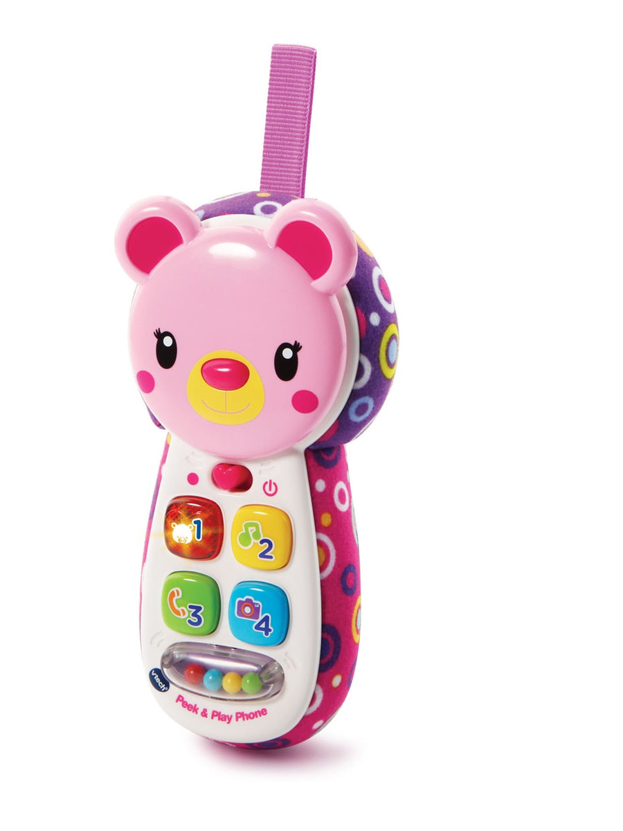 VTech Peek and Play Phone in pink