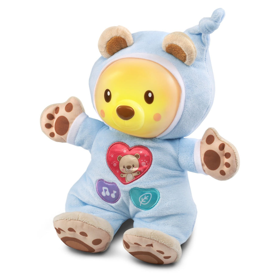 VTech Sleepy Glow Bear with the light glowing