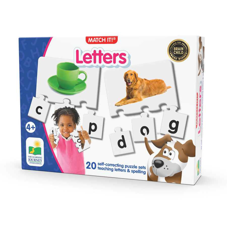 The Learning Journey International Match It! Letters