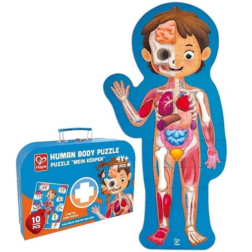 Hape Human Body Puzzle 60pcs