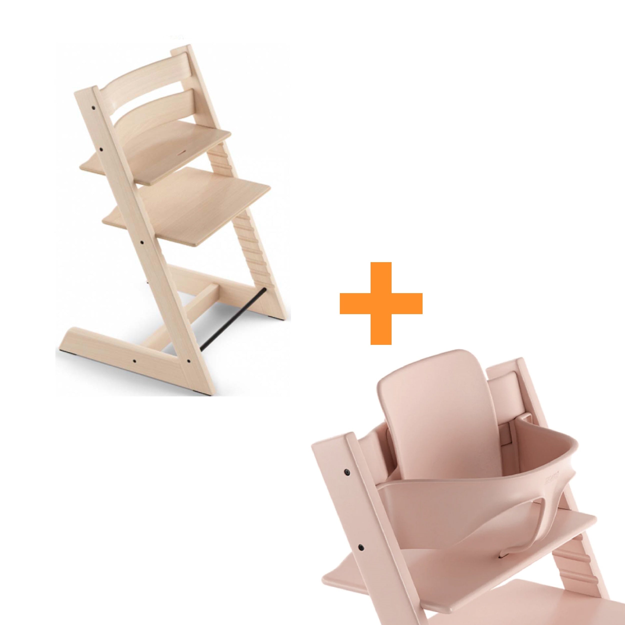 Stokke Tripp Trapp High Chair (FOC Stokke Tripp Trapp Baby Set)
