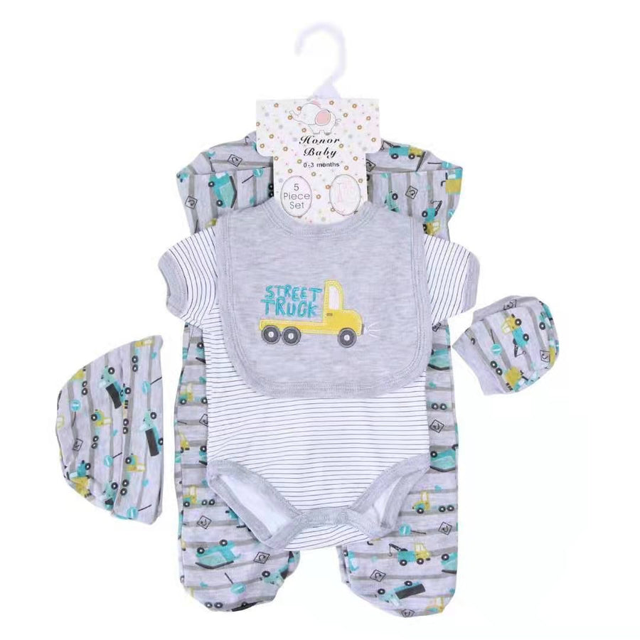 Earth Bebe 5 in 1 Baby Multi Set - Street Truck – image 1