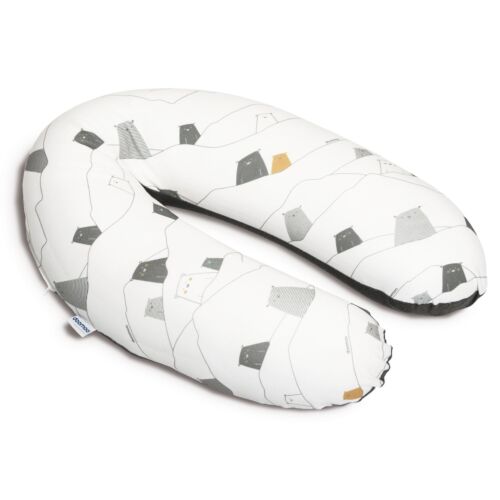 Doomoo Buddy Maternity & Nursing Pillow Bear Grey
