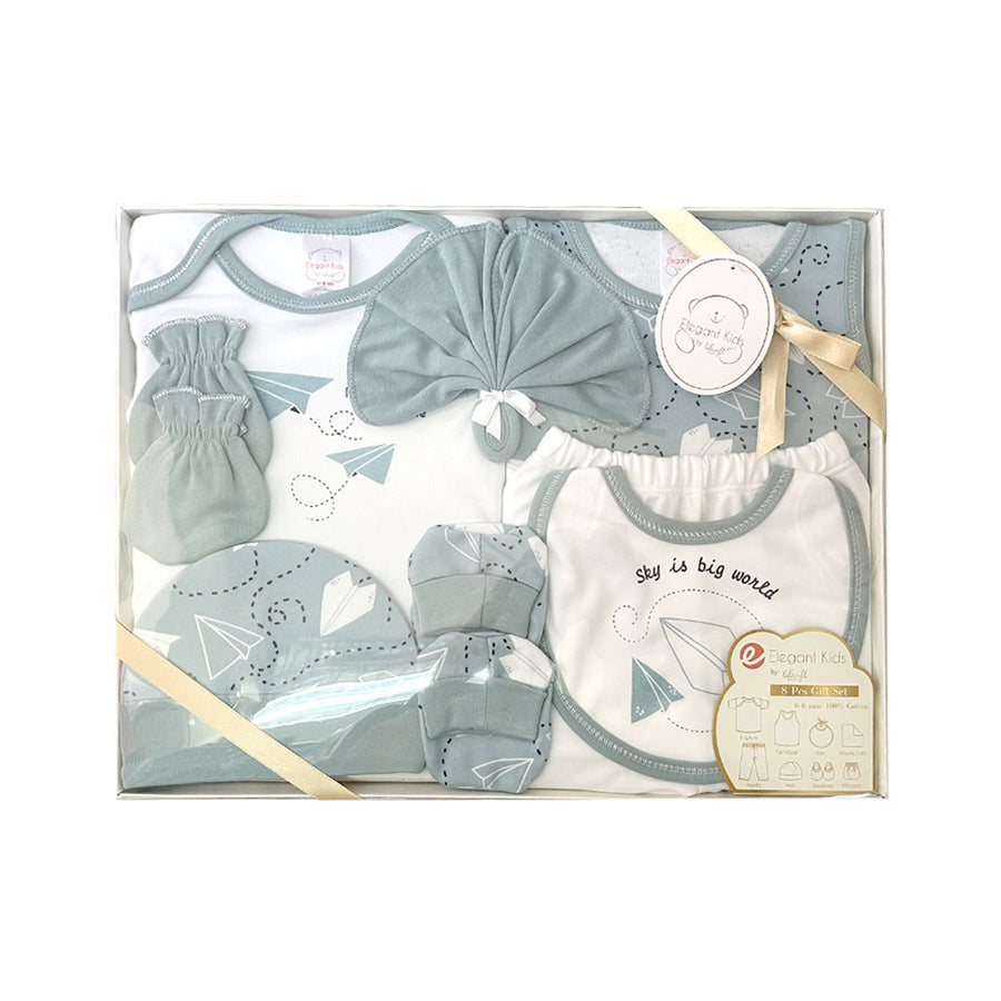 Lil'soft 8pcs Gift Box- Teal Sky