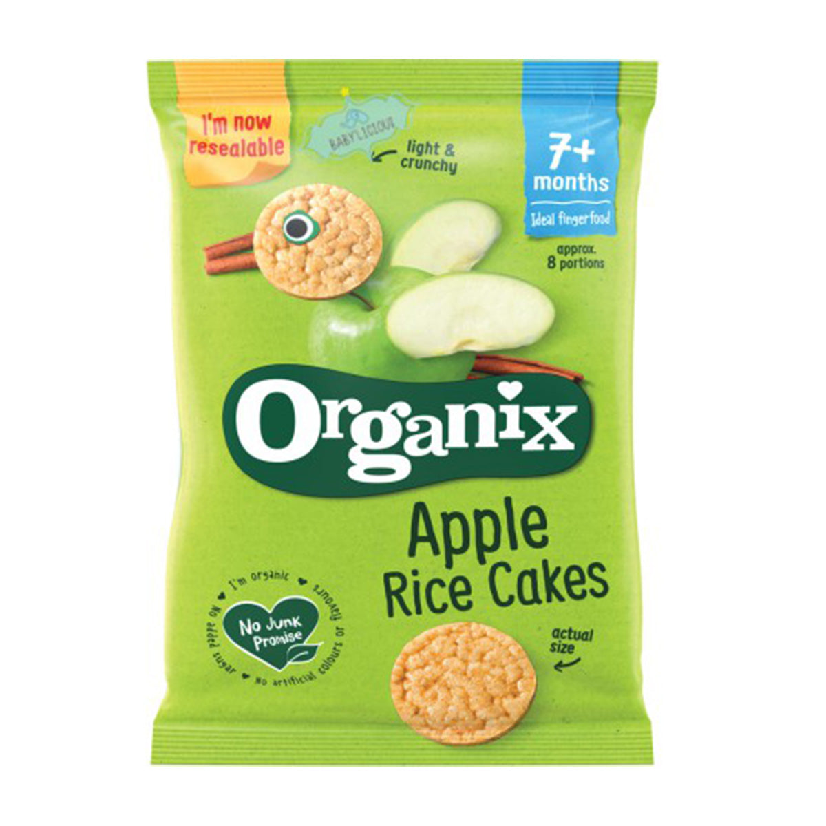 Organix Apple Rice Cakes