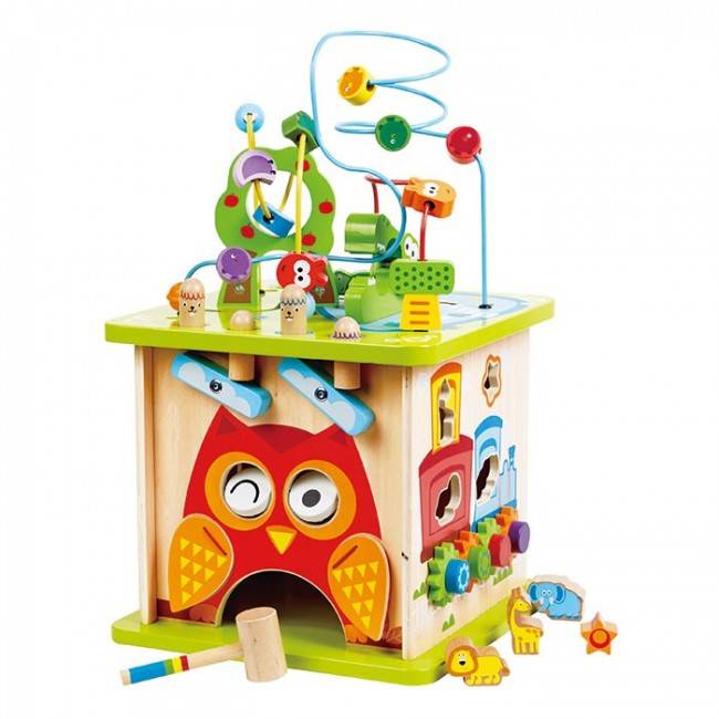 Hape Forest Animal Play Cube –