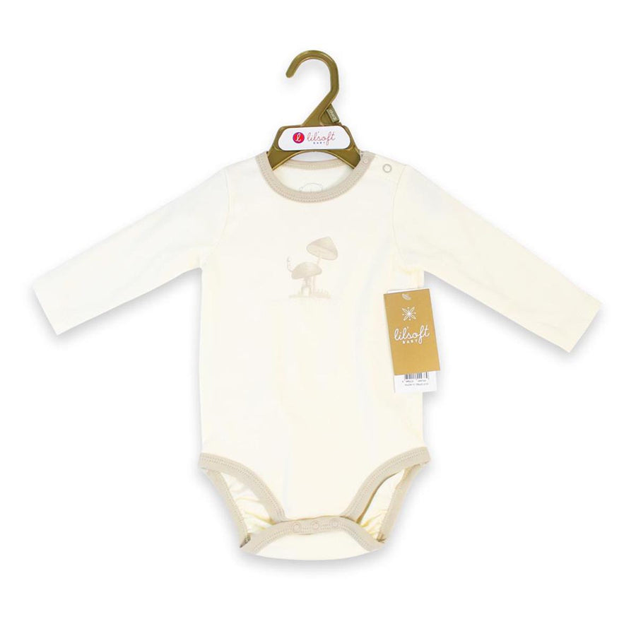 Lil'soft Romper- Mushrooms - Happikiddo.com