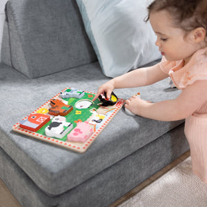 Melissa & Doug Farm Animals Chunky Puzzle - 8 Pieces