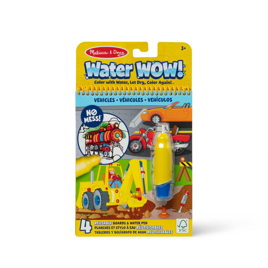 Melissa & Doug Water Wow! Water-Reveal Pad - Vehicles