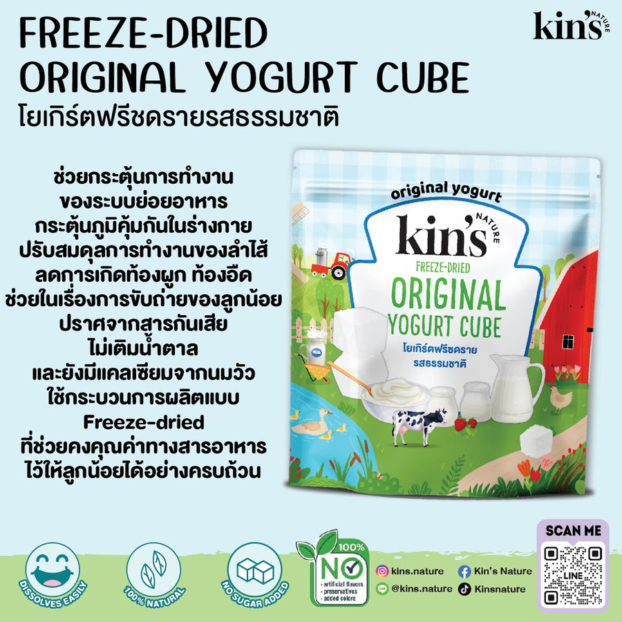 Kin's Nature Freeze-Dried Yogurt Cube