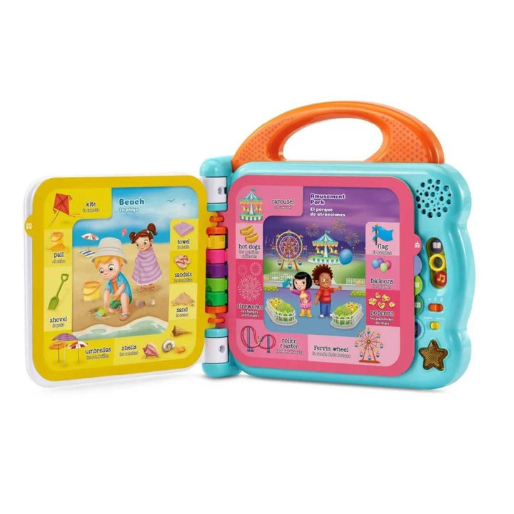 LeapFrog 100 Words About Places I Go Book (BILINGUAL: US+SP)