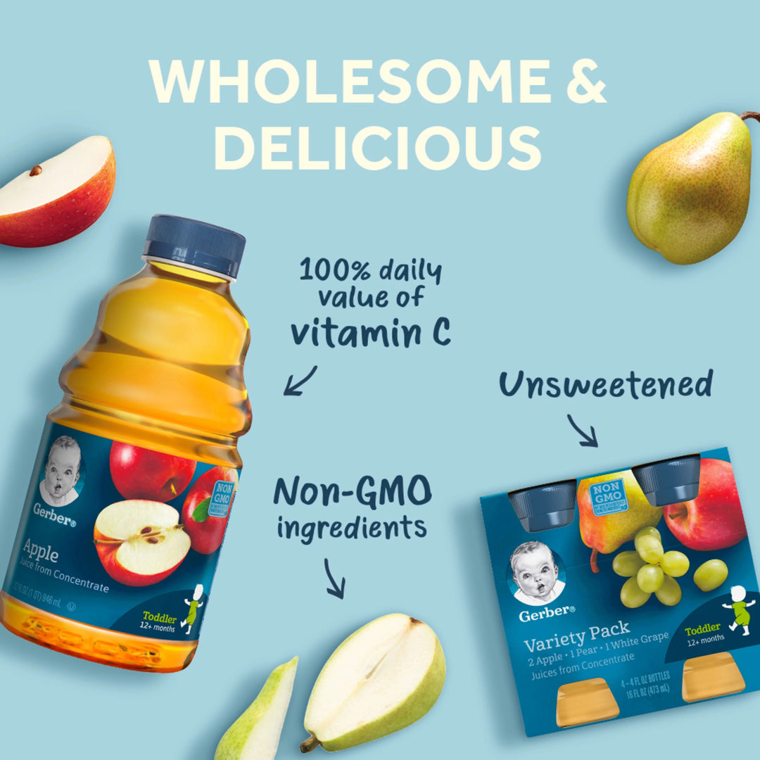 Gerber 100% White Grape Juice