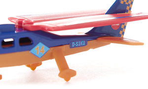 Sporting Airplane Siku die-cast model, close-up detail