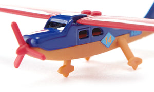 Sporting Airplane Siku die-cast model, close-up detail