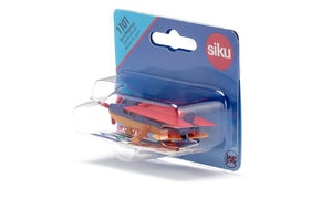 Sporting Airplane Siku die-cast model in its Siku blister pack
