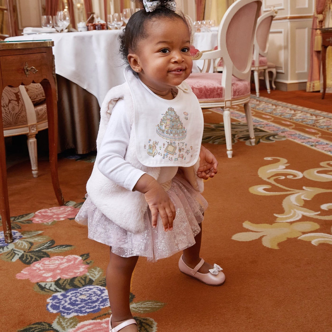 Atelier Choux Satin Bib - Le Gateau lifestyle image