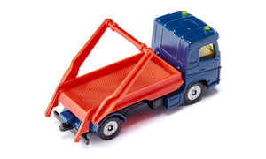 Truck With Skip Siku die-cast model, close-up detail