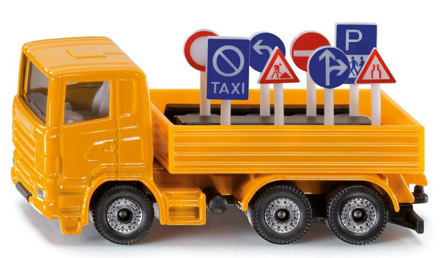 Road Maintenance Lorry Siku die-cast model, side view