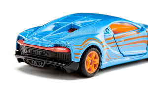 Bugatti Chiron Siku die-cast model, close-up detail