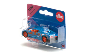Bugatti Chiron Siku die-cast model in its Siku blister pack