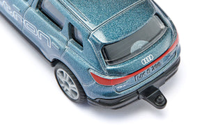 Audi Q4 E-Tron Siku die-cast model, close-up detail