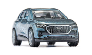 Audi Q4 E-Tron Siku die-cast model, close-up detail