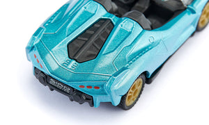 Lamborghini Sian Roadster Siku die-cast model, close-up detail