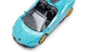 Lamborghini Sian Roadster Siku die-cast model, close-up detail
