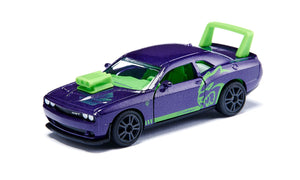 Dodge Challenger Hellcat Custom Siku die-cast model, close-up detail