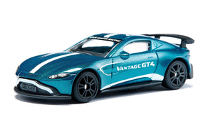 Aston Martin Vantage GT4 Siku die-cast model, close-up detail